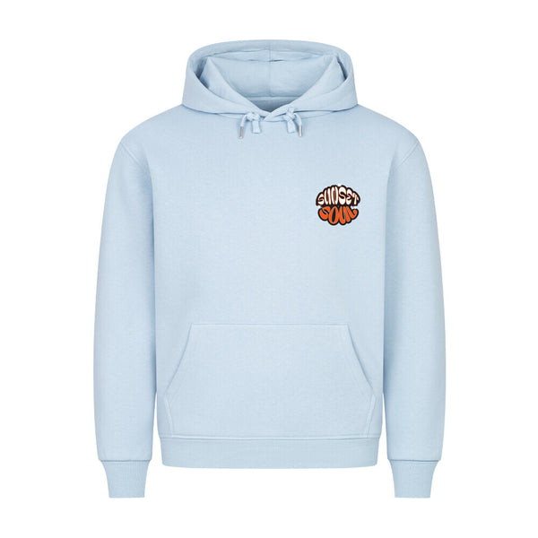 HigherBlanks Premium Hoodie - Mit Taschendruck